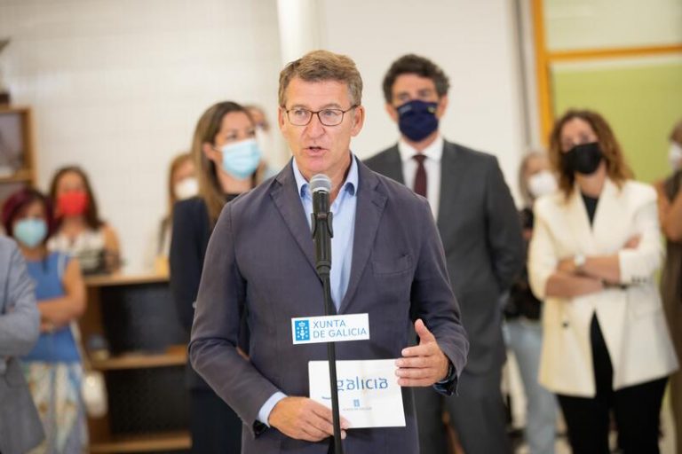 Feijóo tacha de «disparate medioambiental» el vaciado de embalses de la cuenca Miño-Sil