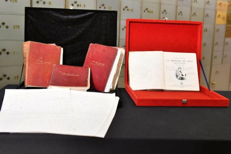El legado de Carmen Laforet en la Caja de las Letras homenajea a Galdós y Elena Fortún