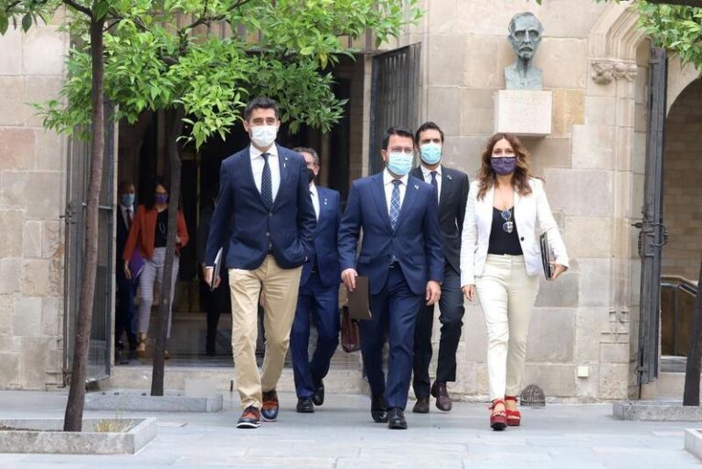Aragonès y la mayoría de consellers asistirán a la manifestación de la Diada
