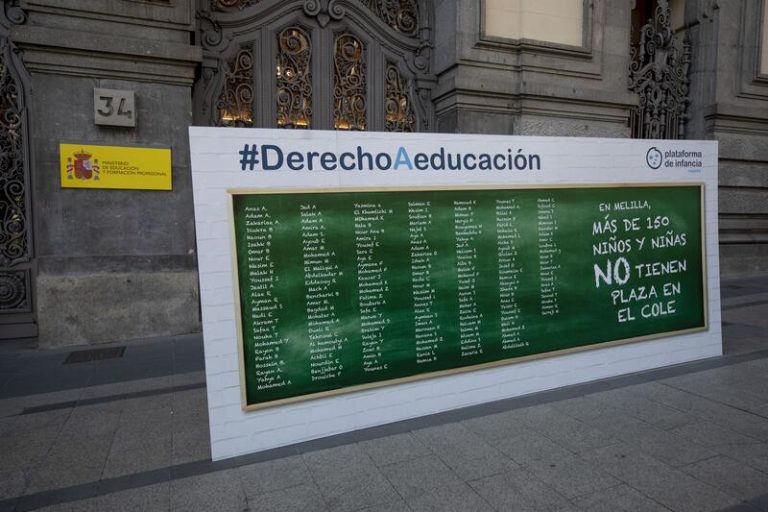 El cierre de la frontera marroquí facilita la escolarización de un centenar de menores en Melilla