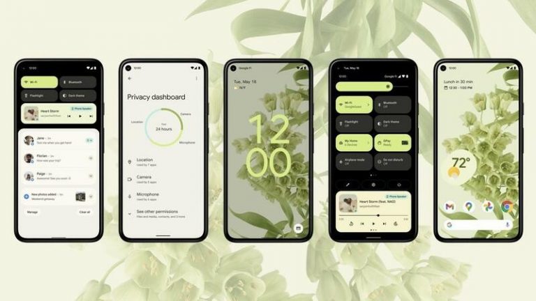 Google lanza la última beta de Android 12 a pocas semanas de la versión final