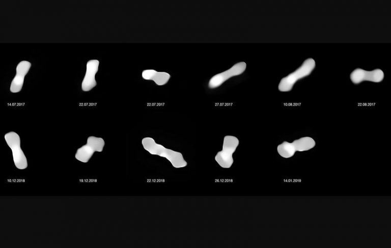 Obtienen las imágenes más nítidas y detalladas hasta ahora del asteroide Kleopatra