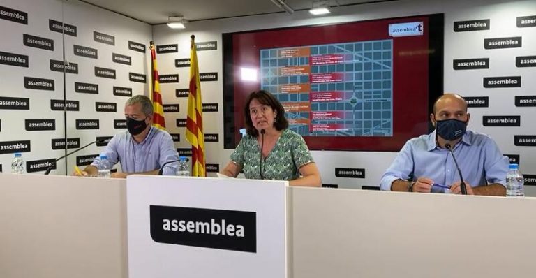 La ANC prevé que la manifestación de la Diada llegue a los «seis dígitos» de asistentes