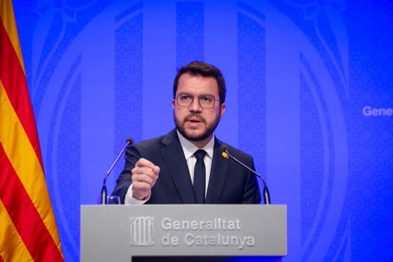 Aragonès: La mesa de diálogo se celebrará el próximo jueves o viernes en Barcelona