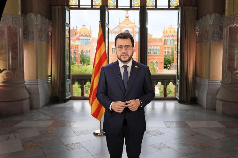 Aragonès pide unidad en torno a la mesa de diálogo y ve «irrenunciable» el referéndum