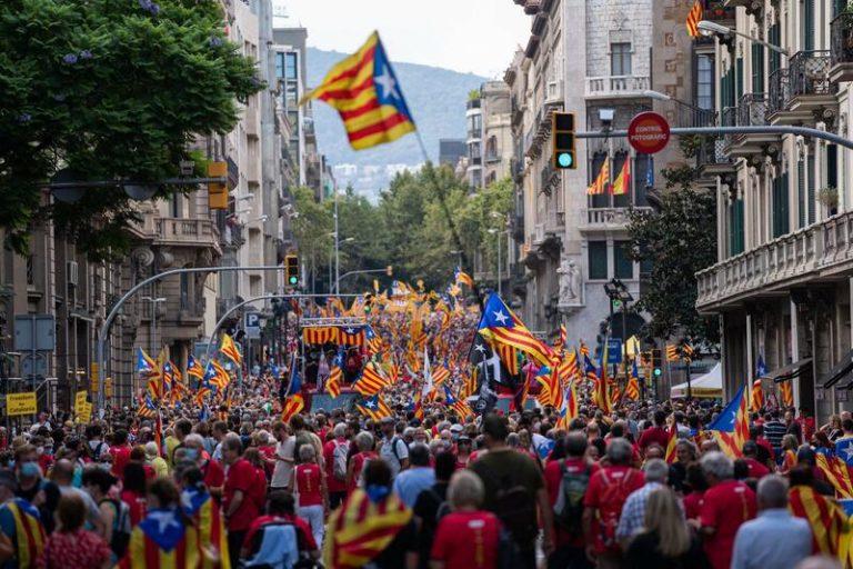 La manifestación de la ANC transcurre sin incidentes