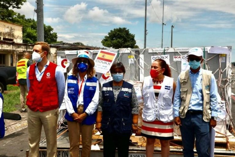 La vicepresidenta de Nicaragua agradece a España la donación de vacunas