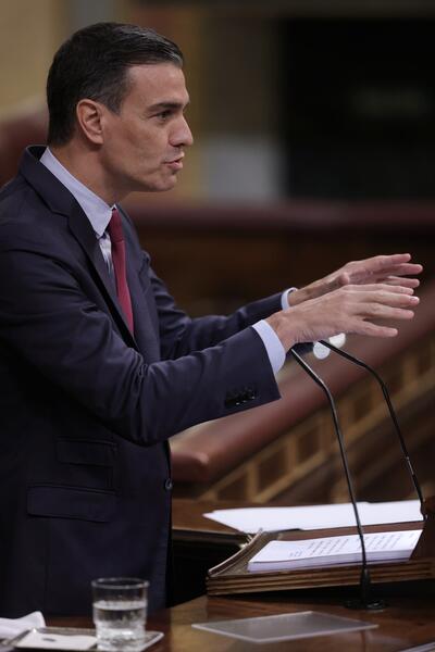 Sánchez se someterá este miércoles al examen de la oposición en el Congreso