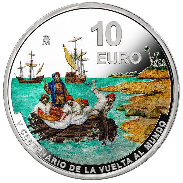 La Casa de la Moneda lanza la III moneda del V centenario de la Vuelta al Mundo