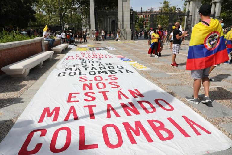 Podemos organiza en el Congreso una jornada sobre la «crisis» de DDHH en Colombia