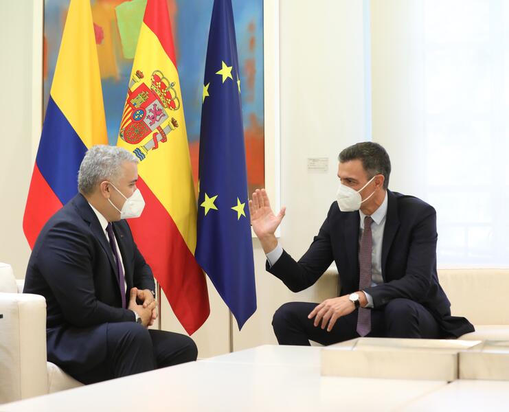 Sánchez y Duque suscriben un acuerdo para la protección recíproca de inversiones