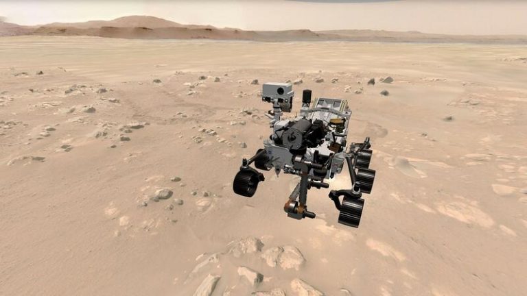 La NASA une imágenes de suelo y órbita para ‘estar’ con Perseverance