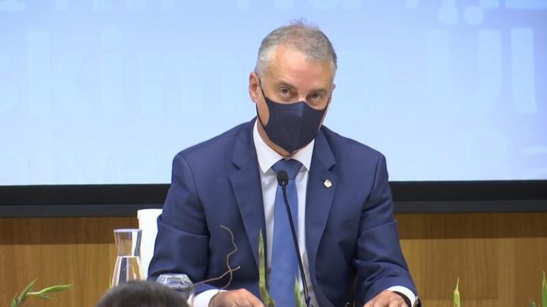 Urkullu lamenta «el rechazo inmediato» a su propuesta