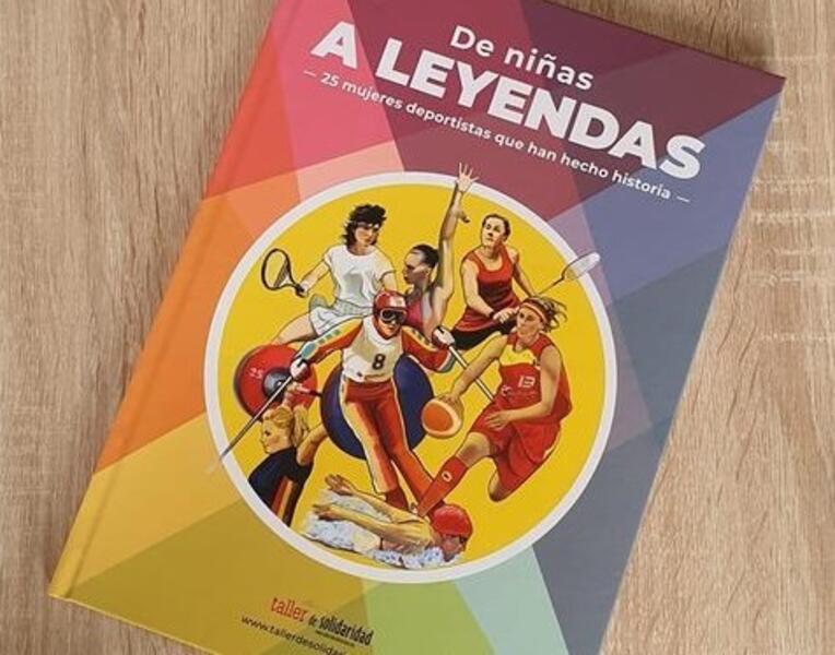 ‘De niñas a leyendas’ lleva a la Feria del Libro la historia de 25 referentes femeninos del deporte