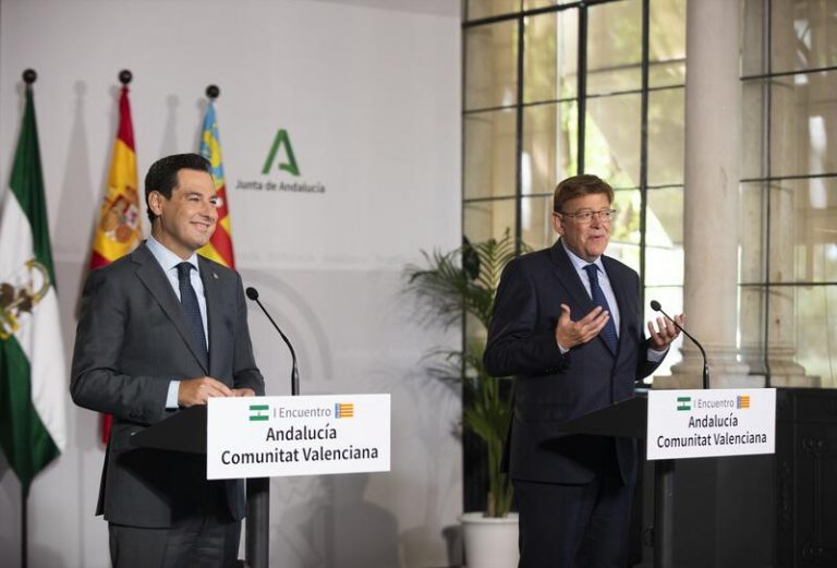 Andalucía y Valencia piden un «fondo compensatorio» mientras se reforma el sistema de financiación