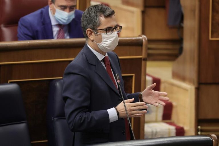 Bolaños afirma que PSOE y UP no están «tan lejos» de lograr un acuerdo de Presupuestos