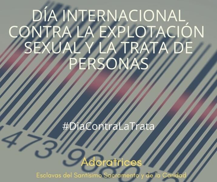 Adoratrices piden «visibilizar» el problema de la trata y la prostitución