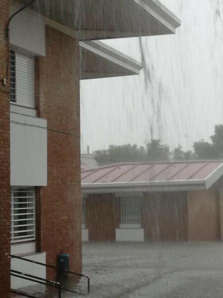 Cortadas cinco carreteras de la provincia de Huelva por los efectos de la lluvia