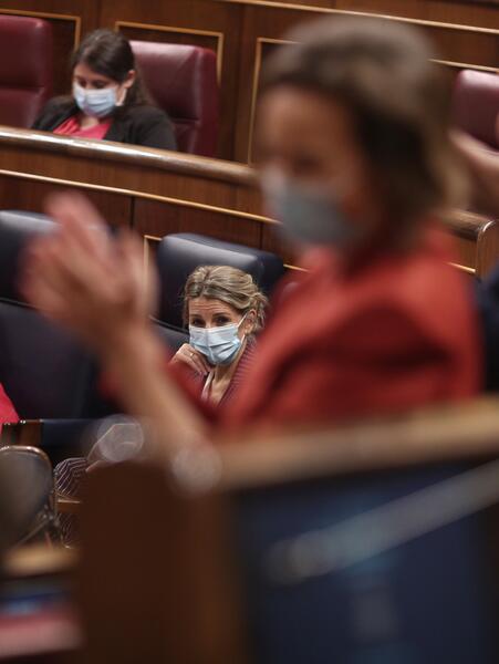 El Congreso rechaza la pretensión del PP de censurar a Díaz y miembros del Gobierno por defender el comunismo