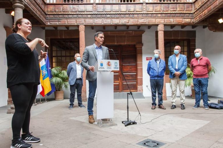 El Gobierno aprobará la declaración de zona catastrófica para la isla de La Palma
