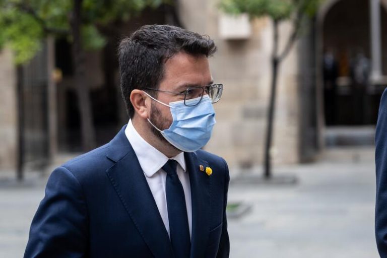 Aragonès exige la libertad de Puigdemont y no cree que el Estado actúe «de buena fe»