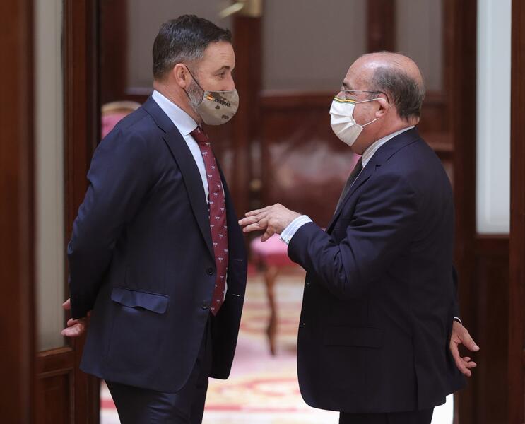 El PSOE, el PP, UP y Bildu acusan de «ombliguismo» a Vox por presentarse como víctima del odio de Marlaska