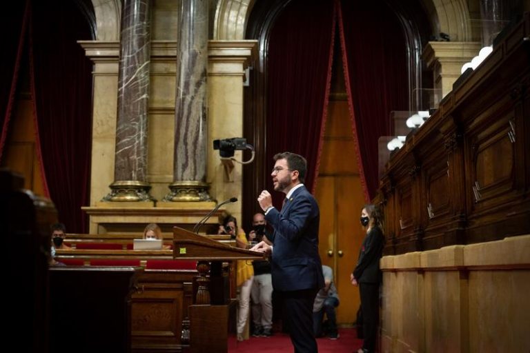 Aragonès ve «inevitable» el referéndum y asegura que hará todo lo posible para lograrlo