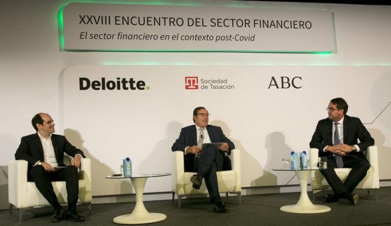 Los responsables de Santander y BBVA son «moderadamente optimistas» ante la crisis
