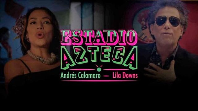 Andrés Calamaro Y Lila Downs Juntos En 'Estadio Azteca' 1 Andrés Calamaro Lila Downs Estadio Azteca