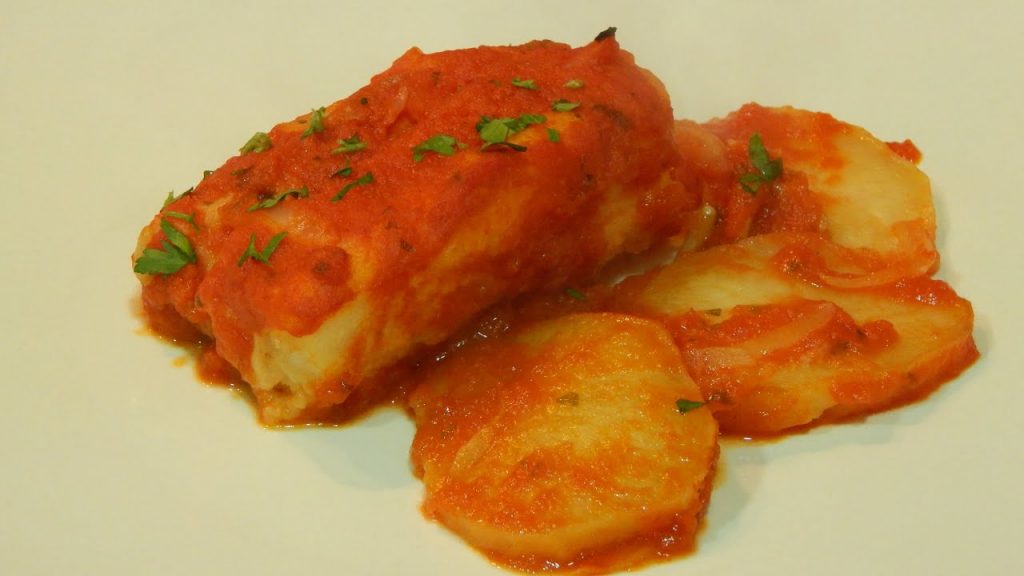 Bacalao Con Tomate