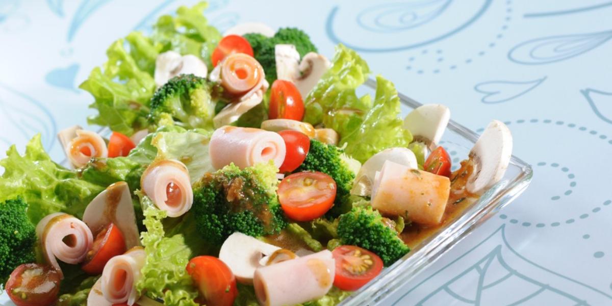 Ensalada Verde Con Jamón