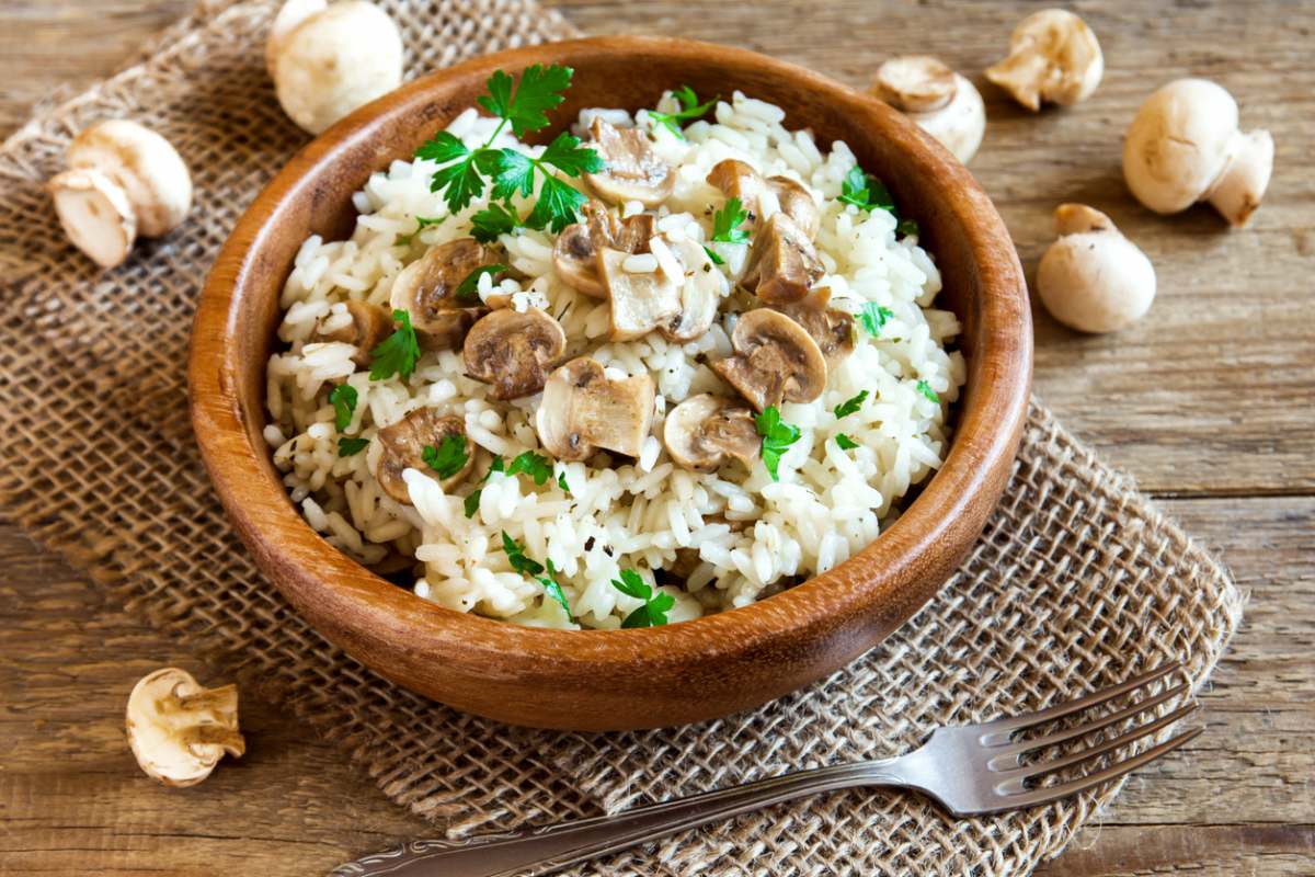 Champiñones, Arroz, Patata