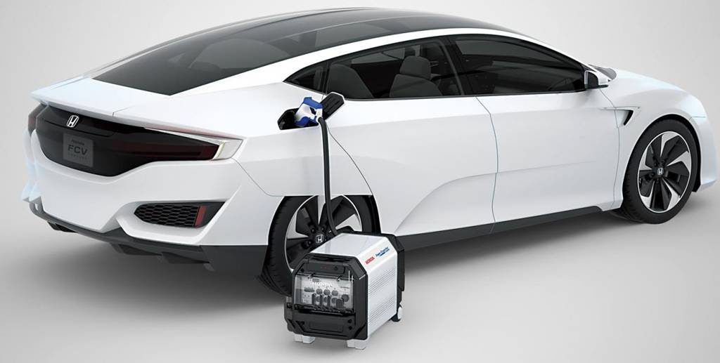 Coche Eléctrico De Pila De Combustible 