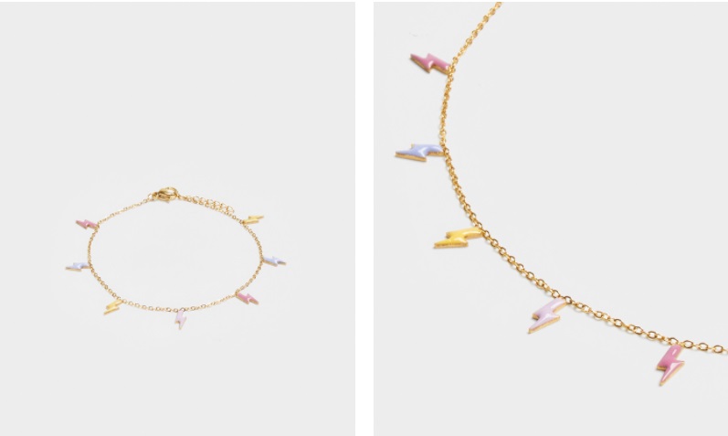 El collar corto con cristales de Swarovski que Parfois vende por 25,99 euros