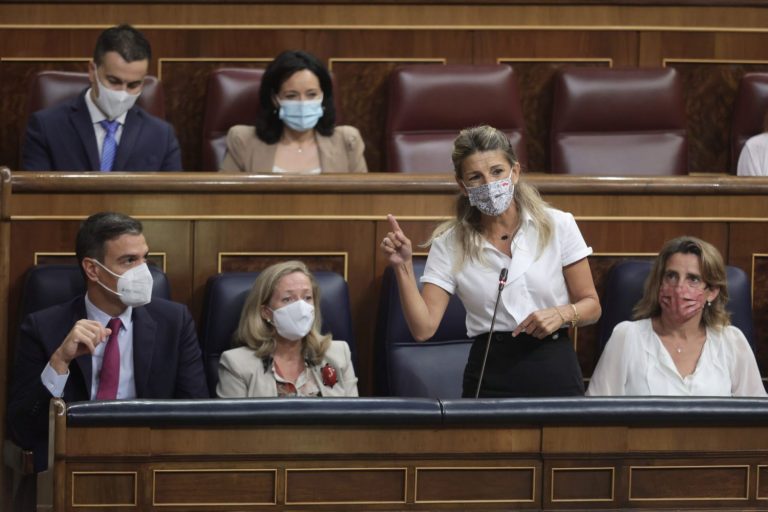 Podemos defiende en el Congreso las líneas maestras de la reforma laboral de Díaz