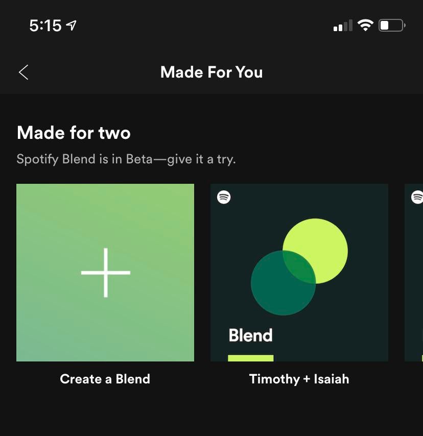Tipos De Cuentas En Spotify Blend