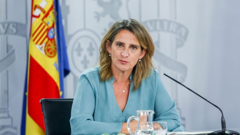 Ribera ve «natural» el rechazo de las eléctricas a las medidas adoptadas por el Gobierno