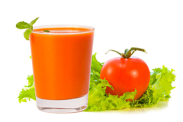 Zumo De Tomate Y Lechuga