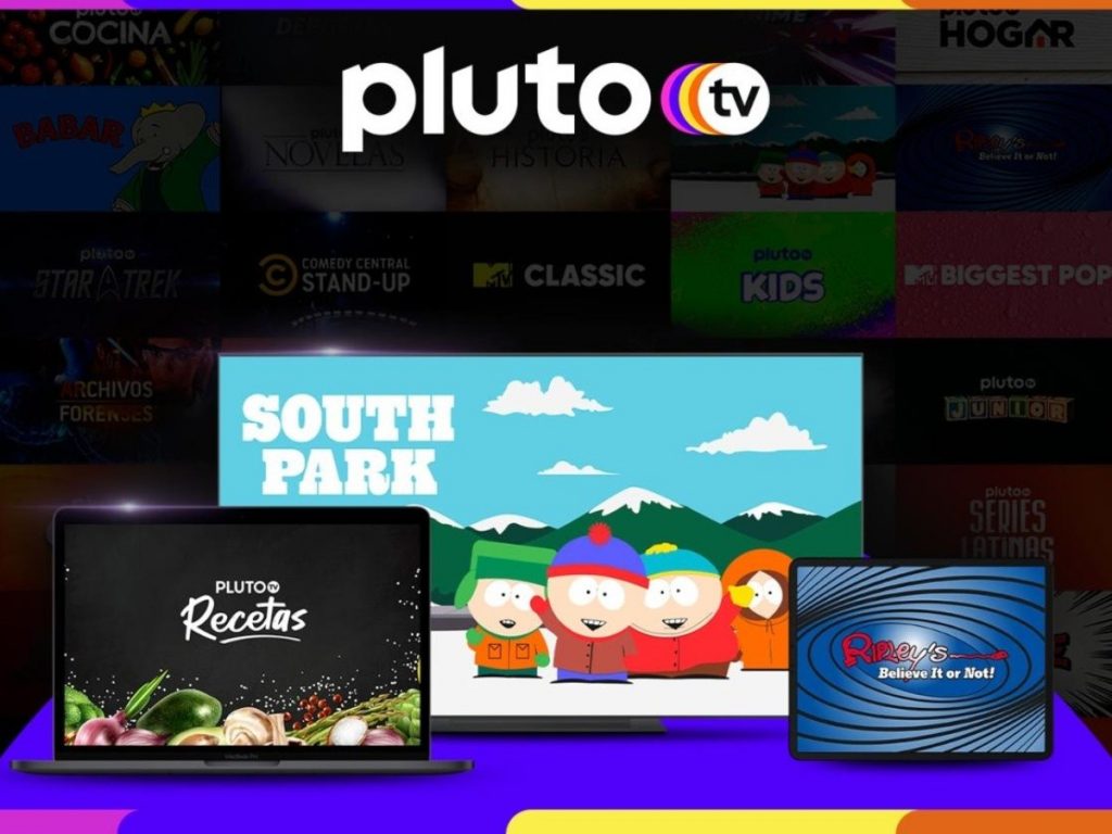 Dispositivos Pluto Tv