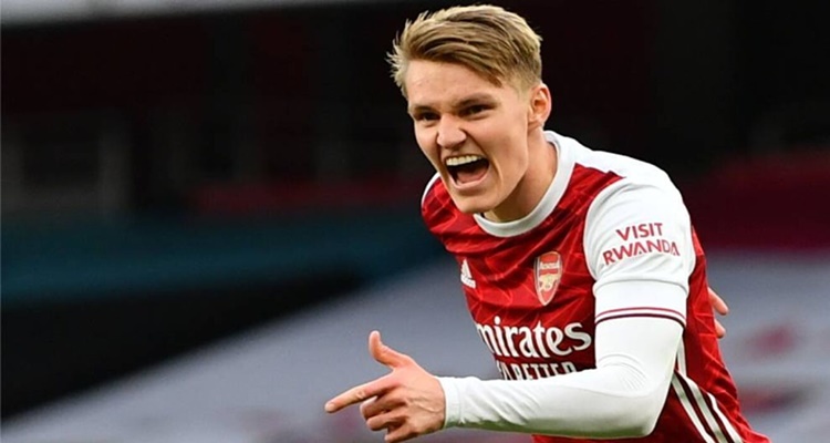 Odegaard Arsenal Ancelotti Fuente: @Arsenal