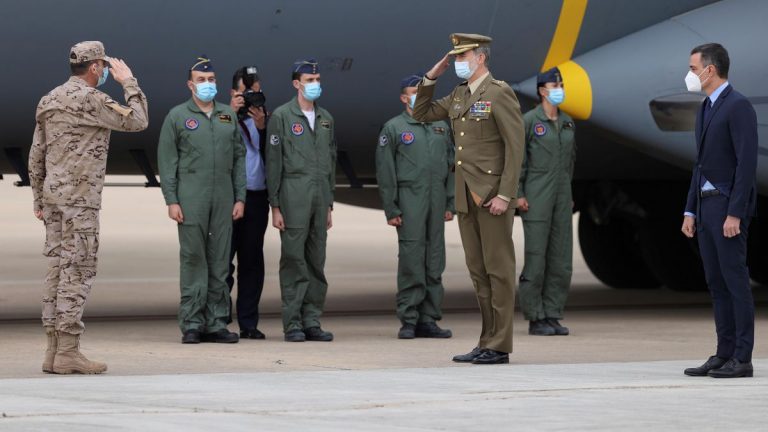 El Rey visita este jueves el mando militar que coordinó la evacuación de Kabul