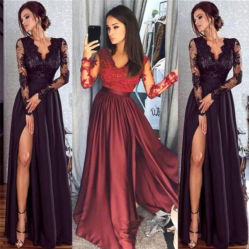 Vestido Elegante Encaje