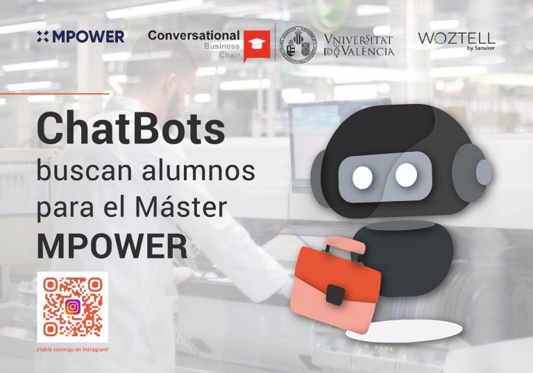 ChatBots en Facebook e Instagram buscan alumnos para el Máster MPOWER, de POWER ELECTRONICS