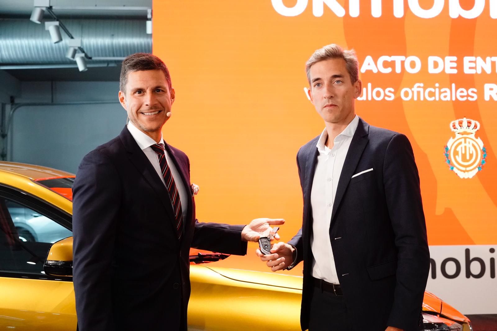 1634142362 Othman Ktiri Ceo Ok Mobility Y Alfonso D Az Ceo De Negocio Rcd Mallorca
