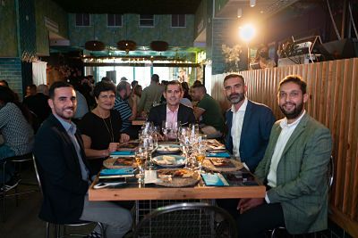 1634283981 Ram N Fern Ndez Pacheco Alcalde De Almer A Con Juan Francisco Mart Nez Carrasco Director Del Instituto De Turismo De La Regi N De Murcia En La Mesa De Autoridadesopt