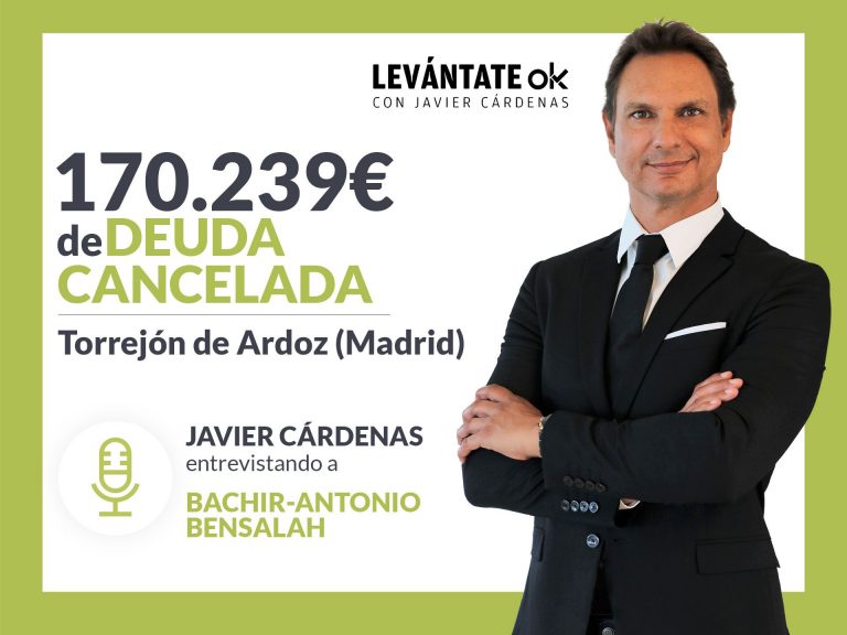 Javier Cárdenas entrevista a un cliente de Repara tu Deuda, líderes en la Ley de la Segunda Oportunidad