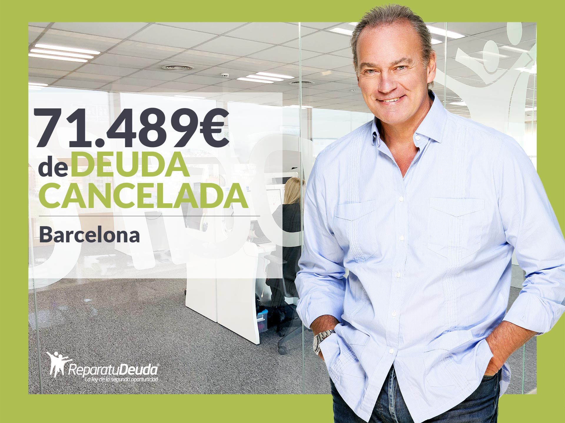 Repara tu Deuda Abogados cancela 71.489€ en Barcelona (Catalunya) con la Ley de Segunda Oportunidad 1 Repara tu Deuda Abogados cancela 71.489? en Barcelona (Catalunya) con la Ley de Segunda Oportunidad