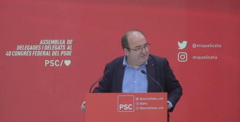 Iceta define al PSC como un «proyecto colectivo que debe estar en constante renovación»