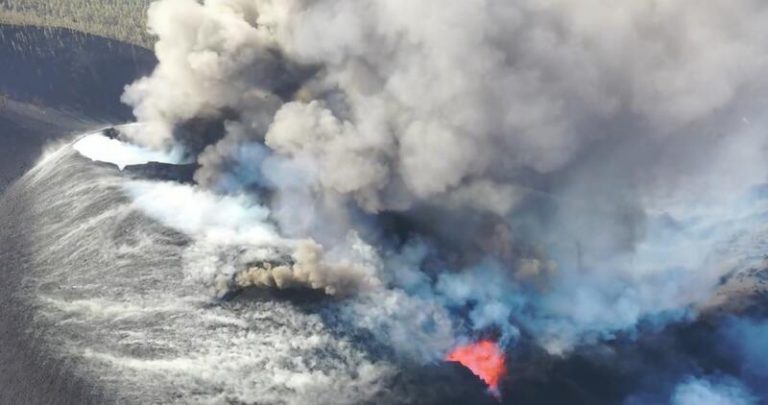 El volcán de La Palma afecta ya a más de 1.000 viviendas