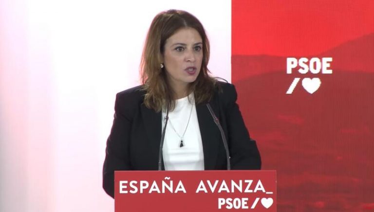 Lastra afirma que Casado «ha conseguido retratarse» en la Convención Nacional del PP: «Ha insultado hasta al Papa»
